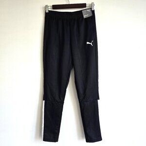 NWT Puma Kids T7 Track Pants | Black & White | Size Youth M/G (11-12)